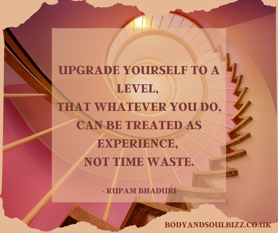 Upgrade yourself